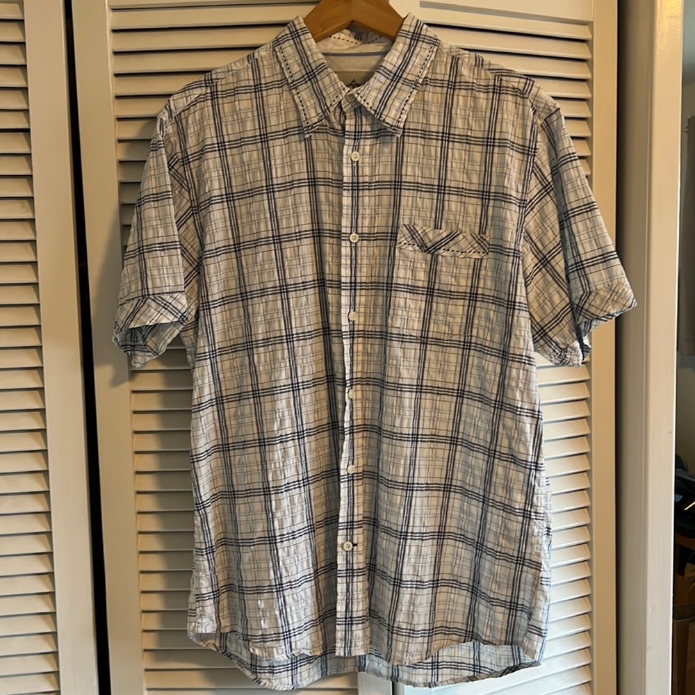 J. Campbell crepe plaid